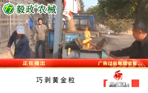 中央電視臺10套《我愛發(fā)明》之“巧剝黃金?！卑l(fā)明人袁毅